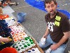 Artist Vin Jensen pitching in.