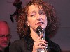 Singer Kelly Johnson performing in the Jazz Cafe.