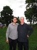Brandon and Alex touring the grounds at Tanglewood.