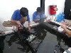 Incising lacquer ware