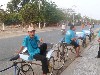 Rickshaw stand