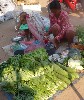 Vendor at market