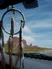 A &rsquo;Dream Catcher&rsquo; at Monument Valley.