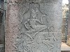 Bas-relief of Apsaras dancing on lotus, Bayon