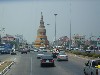 A main avenue in Bangkok