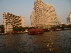 High-rise apartments with river view