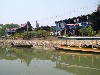 Daily life by Chao Praya River