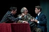 Hap and Biff with Willy played by Nathan Darrow, Markus Potter and Christopher Lloyd