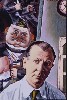A portrait of the German artist George Grosz.