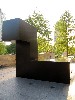 Sculpture by Tony Smith.
