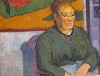 A Breton woman by Paul Gauguin.