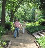 David took us on a walking tour.
