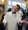 The groom.