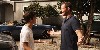 Ed Burns as Uncle Terry with Matt Bush as Johnny.