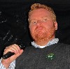 Co Producer Mike Harrop discussed Nice Guy Johnny. Giuliano photos.