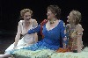 Tina Packer with attendants in a 2007 production of Antony and Cleopatra/