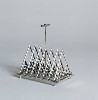 Silver Plated Toast Holder by Christopher Dresser (c.1880)