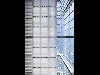 Detail of Glass and Steel Wall Treatment