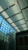 Glass and Steel Walls and Roof at Shapiro Family Courtyard
