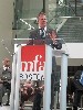 Senator Brown took his turn at the podium.