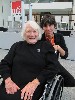 Collector and MFA trustee, Lois Torf, attended with her daughter.