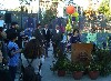 At the Opening of the new park, with Beth at the microphone.