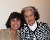 Kate and her Mom who attended the very special event.
