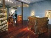 An installation by Rasalyn Driscoll at Boston Sculptors.