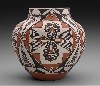Olla Water Jar, By Evelyn Cheromiah, Laguna Pueblo, 1993