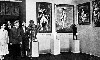 Hitler touring the famous exhibition of Degenerate Art.