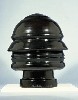A futurist head of Mussolini by R. A. Bertelli.