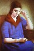 Picasso idealized his wife Olga.