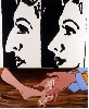 Deborah Kass, Before And Happily Ever After, 1991, 72 x 60 inches oil, acrylic.