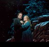 When Giordani was asked by Voight what his favorite moment in the opera is, he swept her into his arms and gave her a humongous kiss.