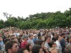 The crowd on Joe Thompson Field.