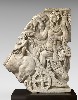 Sarcophagus Fragment of Hercules, Triumph of Dionysos, late 3rd century
marble
Williams College Museum of Art, John B. Turner ’24 Memorial Fund