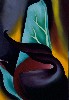 Georgia O&rsquo;Keeffe (American, 1887–1986)
Skunk Cabbage (Cos Cob), 1922
oil on canvas
 Williams College Museum of Art, Bequest of Kathryn Hurd; © 2011 Georgia
O&rsquo;Keeffe Museum / Artists Rights Society (ARS), New York