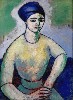 Morton Livingston Schamberg (American, 1881–1918)
Study of a Girl (Fanette Reider), ca. 1912
oil on canvas
Bequest of Lawrence H. Bloedel, Class of 1923