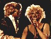 Carol Channing on stage with the late Craig Russell. Giuliano photos.