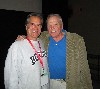 Dennehy and Hannock say cheese.