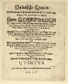 Sch�tz, Musikalische Exequien, title page