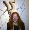 Portrait of the artist by Edward Rubin.