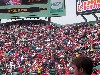 The Bleachers were packed.