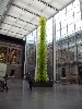 The Globe critic, Sebastian Smee, suggests it become a permanent fixture in the atrium.