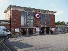 The first of the new 'brick box with a concrete lid' stations, Sudbury Town Station by Architecture Charles Holden, 1931
