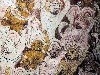 Cave 2, wall mural of attacking demons