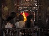 Worshippers viewing the Golden Casket