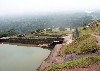 Rock-cut pool at the summit