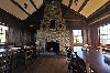 A stone hearth.