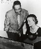 Duke Ellington with Elaine Lorillard.